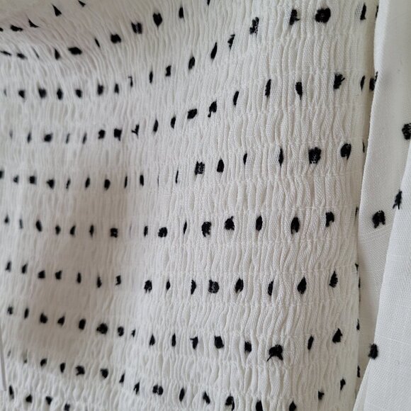 NWT Solid & Striped Remy Polka Dot Crop Top - Picture 11 of 15